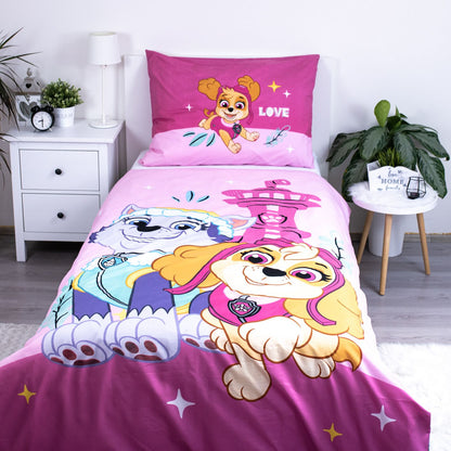 PAW Patrol Dekbedovertrek 140x200 Polyester 2in1 Duurzaam
