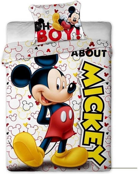 Disney Mickey Mouse Dekbedovertrek 140x200 Duurzaam 2in1