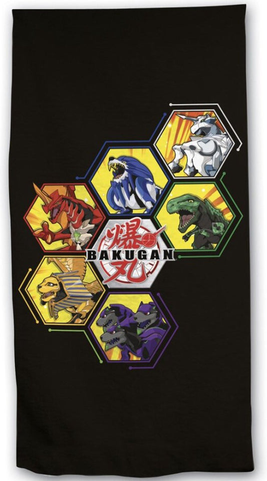 Bakugan Handdoek 70x140 Katoen Duurzaam