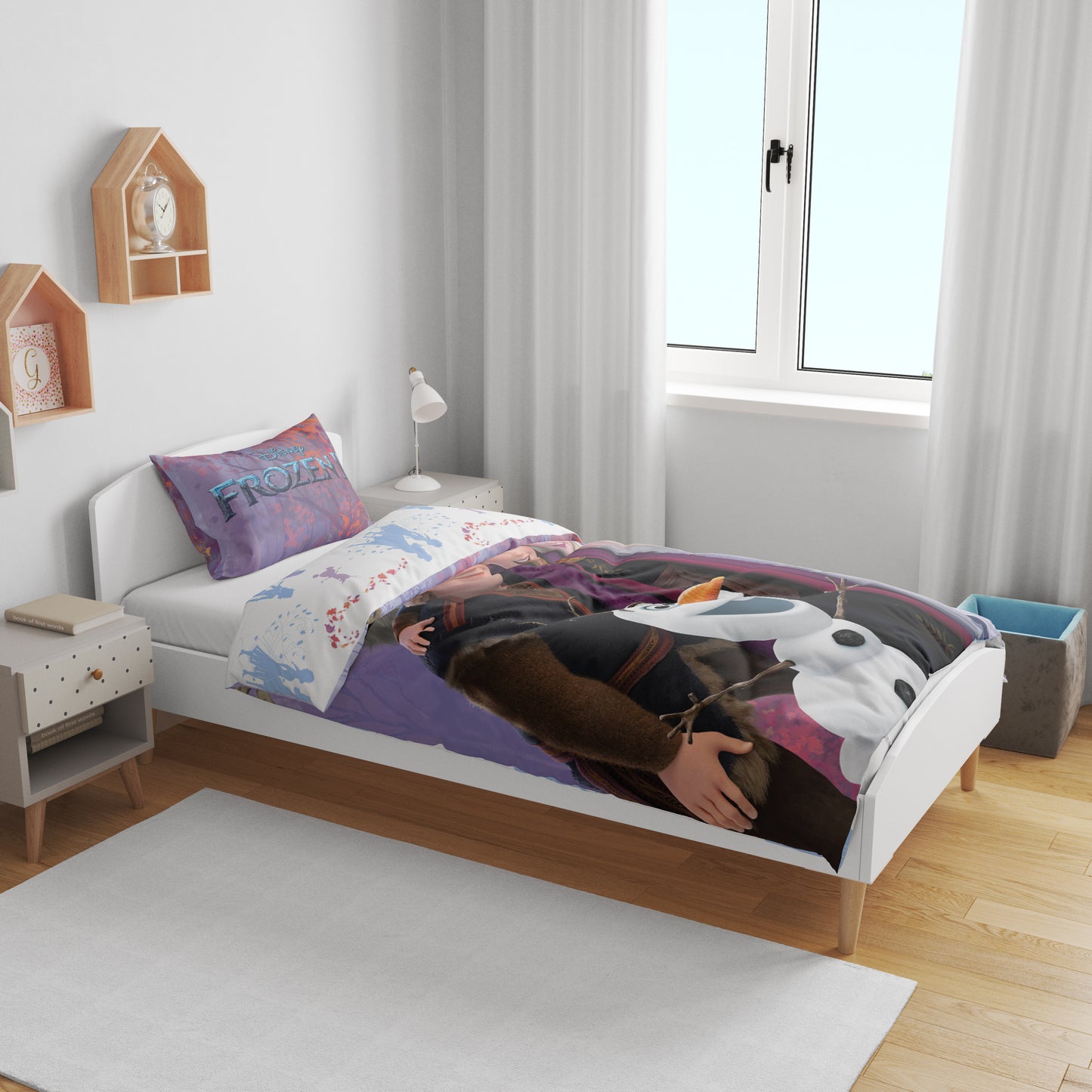 Disney Frozen Dekbedovertrek 140x200 Duurzaam 2in1