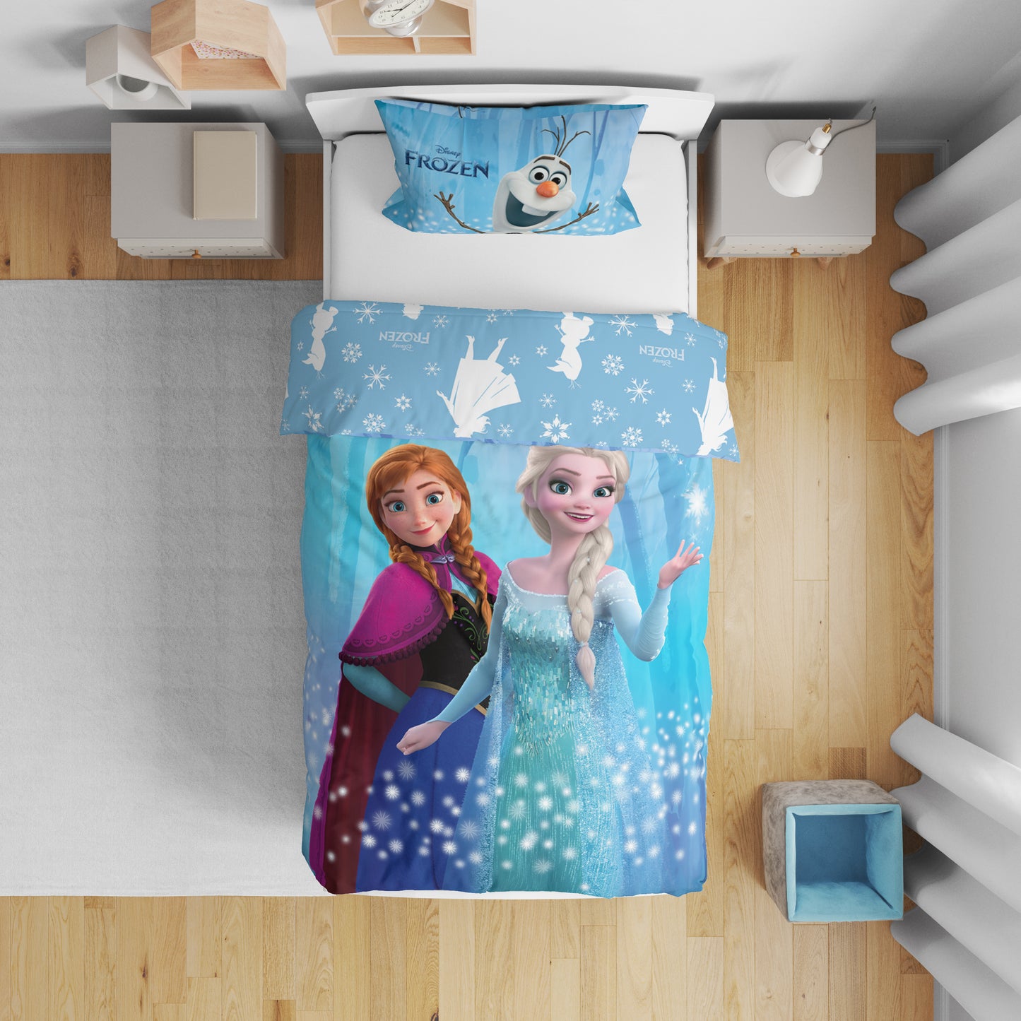 Disney Frozen Dekbedovertrek 140x200 Duurzaam 2in1