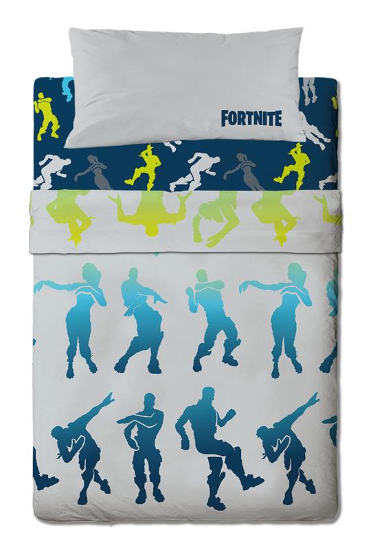 Fortnite Eenpersoons Hoeslaken Bedlaken Bedsprei kussensloop 3in1 Polykatoen