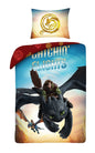 How to Train your Dragon Dekbedovertrek 140x200 2in1 Duurzaam Polyester