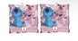 Lilo & Stich Kussen 40x40 Gevuld Duurzaam Roze Velboa