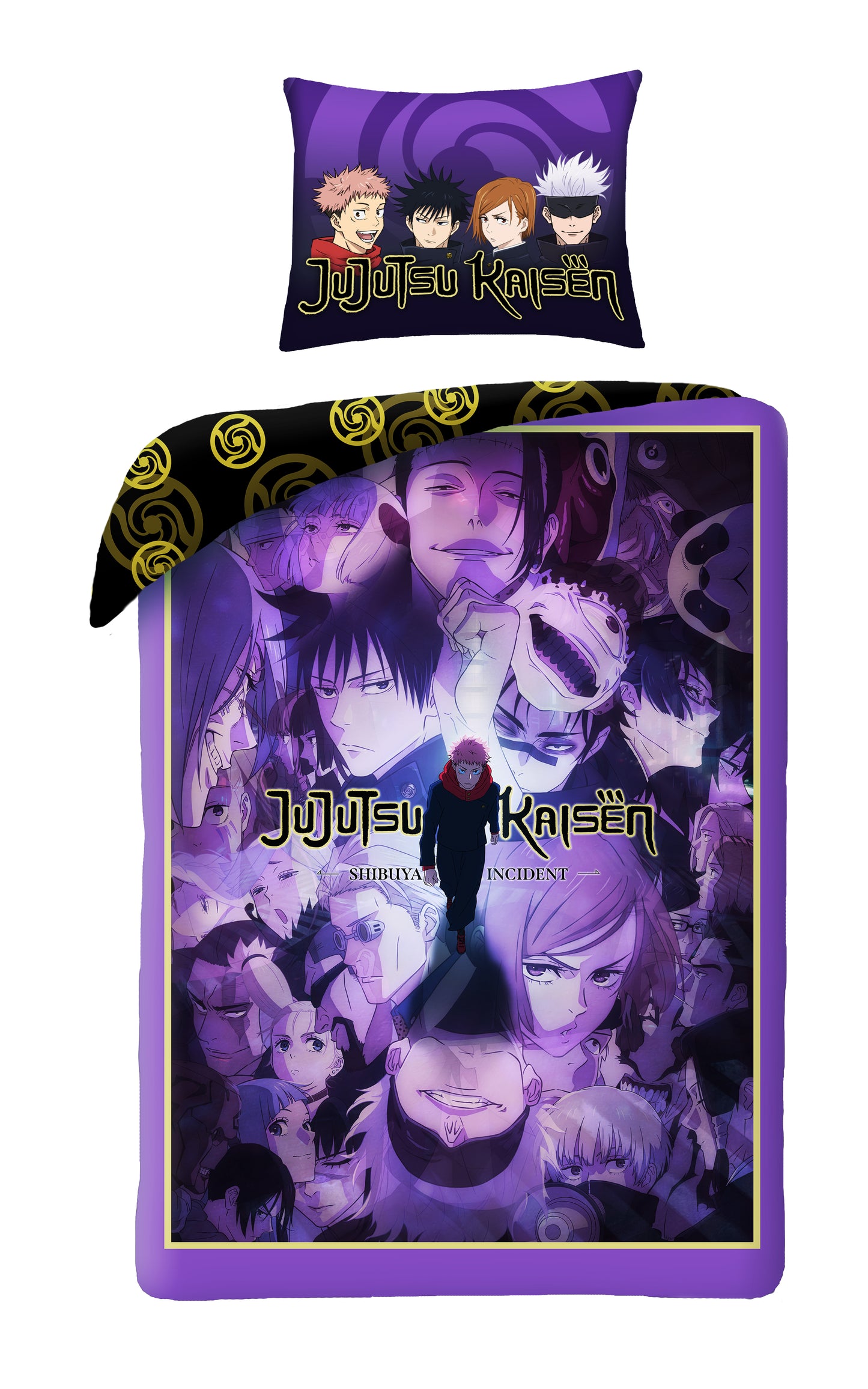 Jujutsu Kaisen Dekbedovertrek 140x200 Duurzaam Polyester