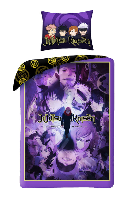 Jujutsu Kaisen Dekbedovertrek 140x200 Duurzaam Polyester