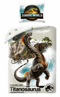Jurassic World Dekbedovertrek 140x200 Dinosaurus Duurzaam polyester 2in1