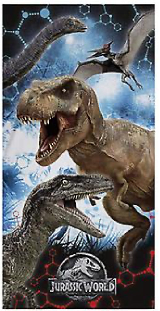 Jurassic World Handdoek 70x140 Duurzaam Katoen