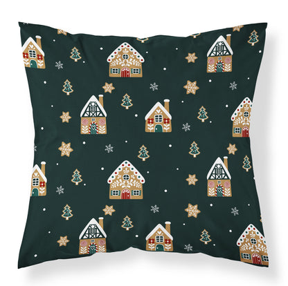 Kerstboom Gingerbread Kerst Sierkussen 40x40cm Christmas Xmas