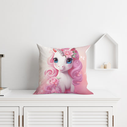 Unicorn Kussen 40x40 inclusief kussen vulling 230grms