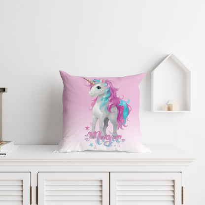 Unicorn Kussen 40x40cm inclusief kussen vulling 230grms