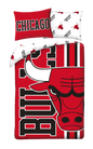 NBA Dekbedovertrek Basketball 140x200 Polyester 2in1 Chicago Bulls