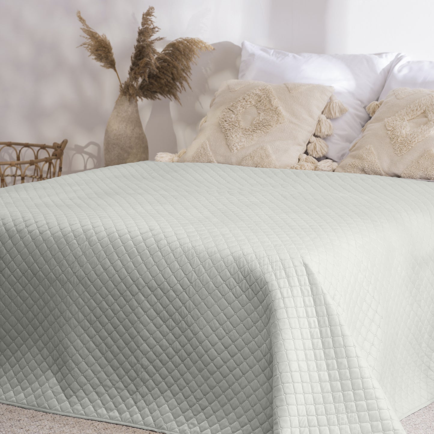 Dekoratieve Sprei 220x240cm Lichtgrijs