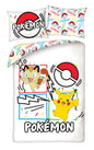 Pokemon Dekbedovertrek 140x200 2in1 Duurzaam Polyester