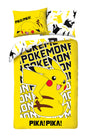 Pokemon Dekbedovertrek 140x200 2in1 Duurzaam Pika Pika