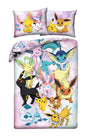 Pokemon Dekbedovertrek 140x200 2in1 Duurzaam Polyester Pikachu