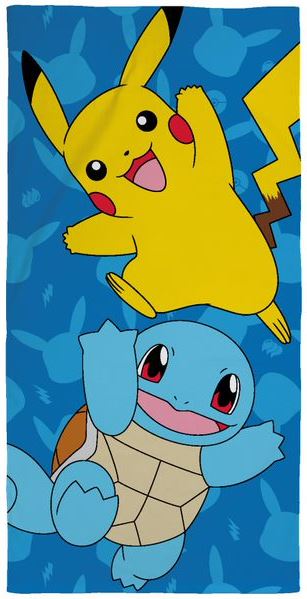 Pokemon Handdoek 70x140 cm Katoen Duurzaam Pikachu