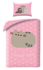 Pusheen Dekbedovertrek 140x200 2in1 Duurzaam Polyester