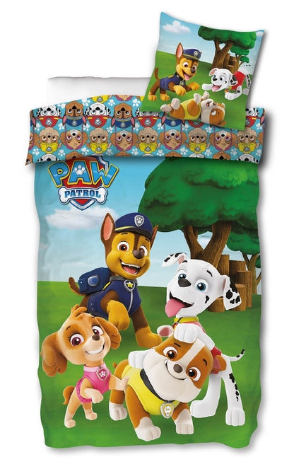 Paw Patrol Dekbedovertrek 140x200cm Katoen 2in1