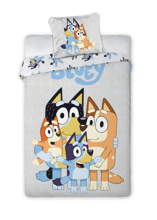 Bluey Dekbedovertrek 140x200 Eenpersoons Duurzaam 2in1