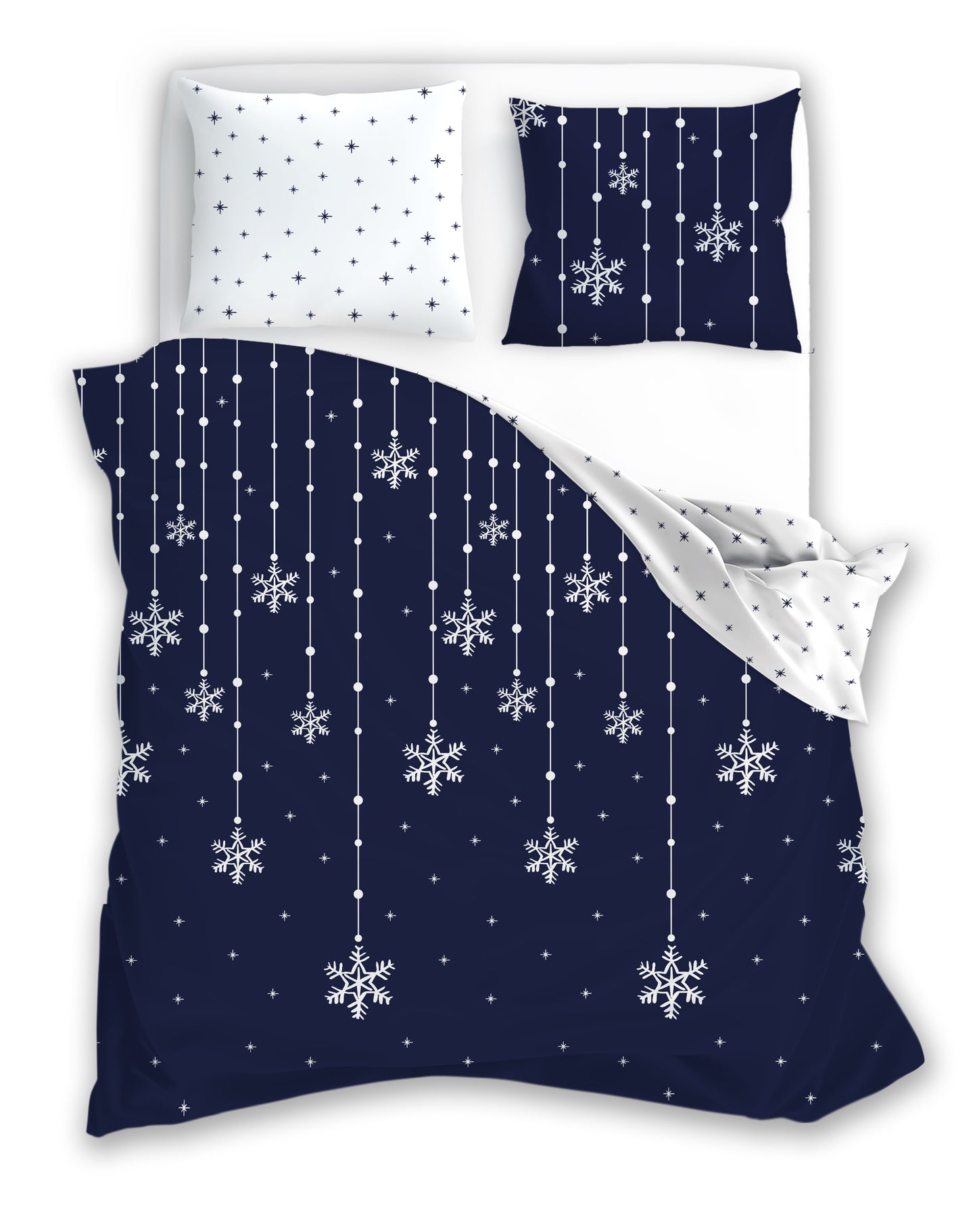 Christmas Dekbedovertrek 140x200 Kerst Katoen Xmas Winter FLANEL