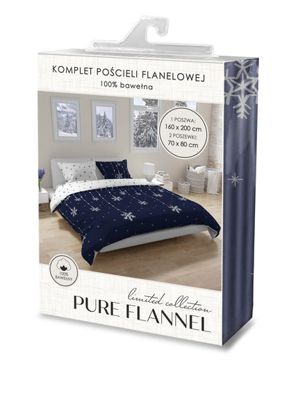 Christmas Dekbedovertrek 140x200 Kerst Katoen Xmas Winter FLANEL