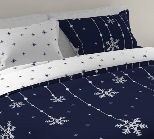 Christmas Dekbedovertrek 140x200 Kerst Katoen Xmas Winter FLANEL