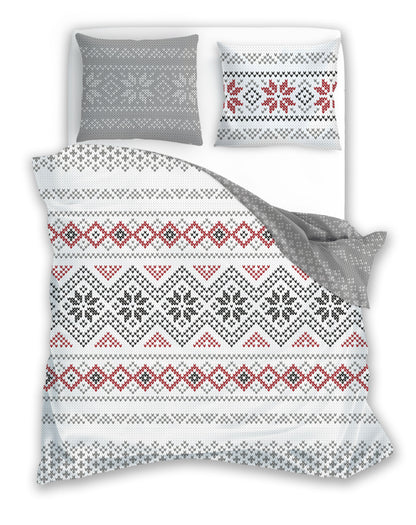 Christmas Dekbedovertrek 140x200 Kerst Katoen Xmas Winter FLANEL