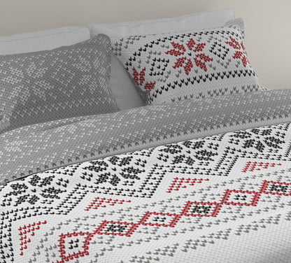 Christmas Dekbedovertrek 140x200 Kerst Katoen Xmas Winter FLANEL