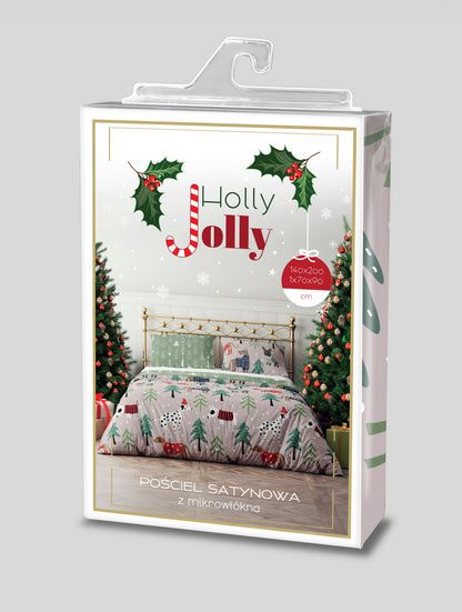Kerst Dekbedovertrek 140x200 Microfiber Polyester Duurzaam