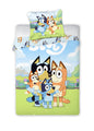 Bluey Dekbedovertrek 100x130 Katoen 2in1 Duurzaam Katoen Junior Ledikant