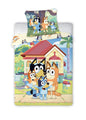 Bluey Dekbedovertrek 100x130 Katoen 2in1 Duurzaam Katoen Junior Ledikant