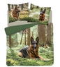 Hond Herder Dekbedovertrek Tweepersoons 220x200 2in1 Duurzaam 3D Effect
