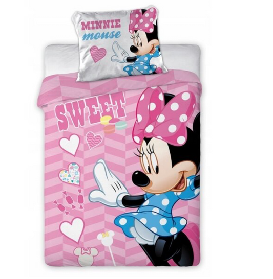 Minnie Mouse Dekbedovertrek Junior 100x135 Katoen Ledikant