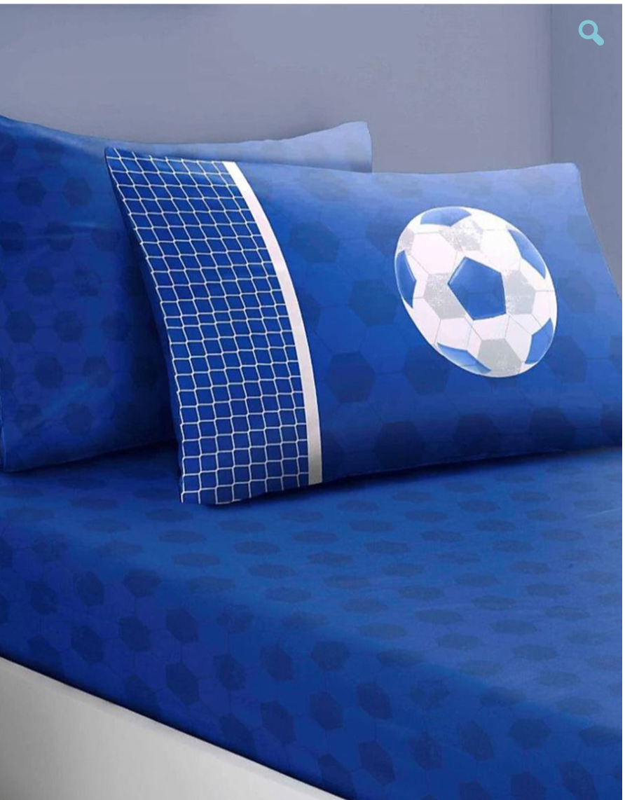 Set Van Één Hoeslaken 90x193 Kussensloop 50x70 Polykatoen