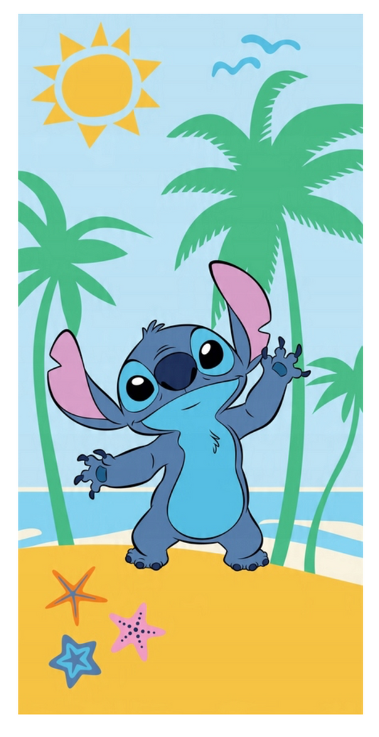 Disney Lilo Stitch Handdoek 70x140 Duurzaam Katoen