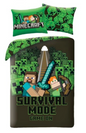 Minecraft Dekbedovertrek Eenpersoons 140x200 duurzaam Polyester