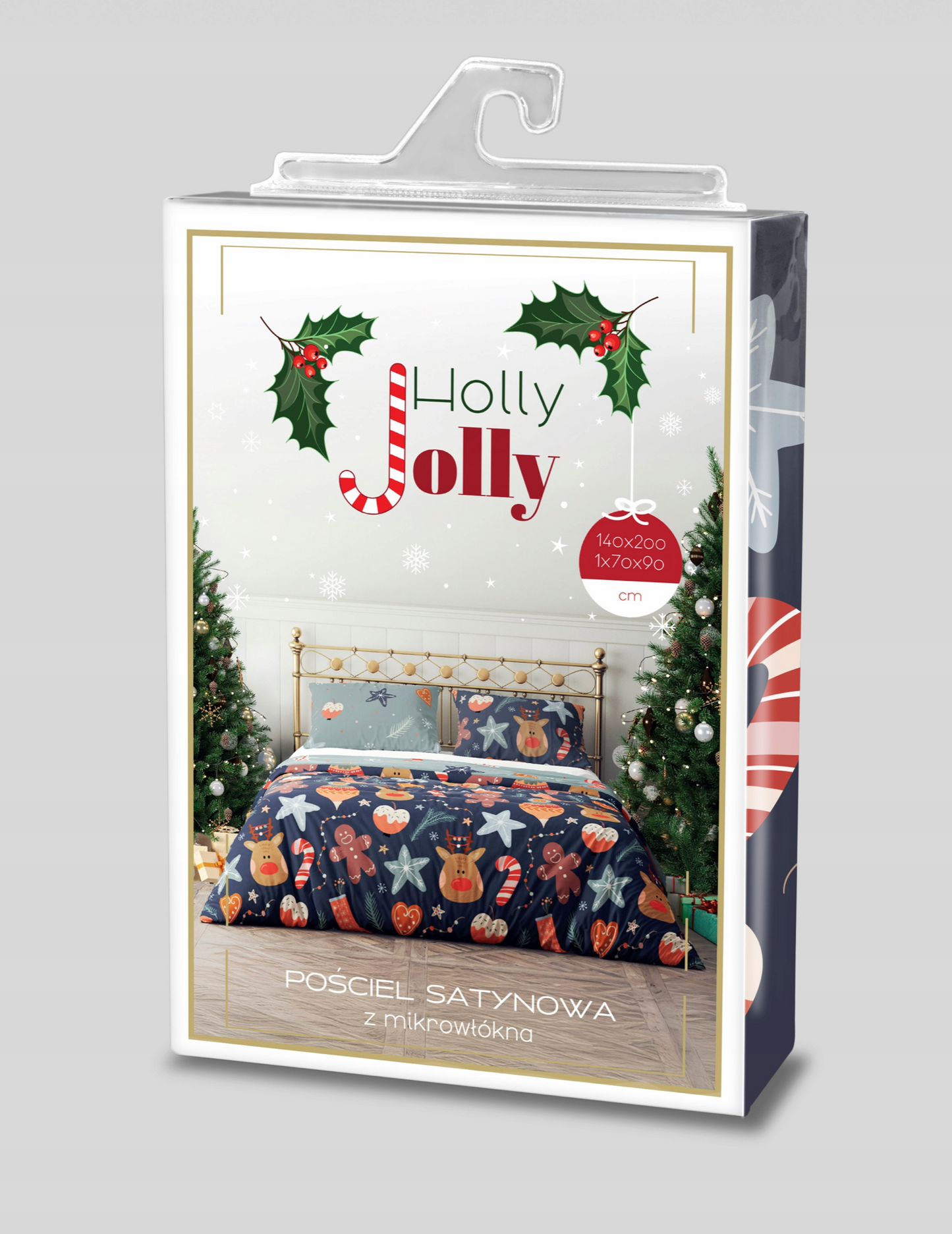 Kerst Dekbedovertrek 140x200 Microfiber Polyester Duurzaam