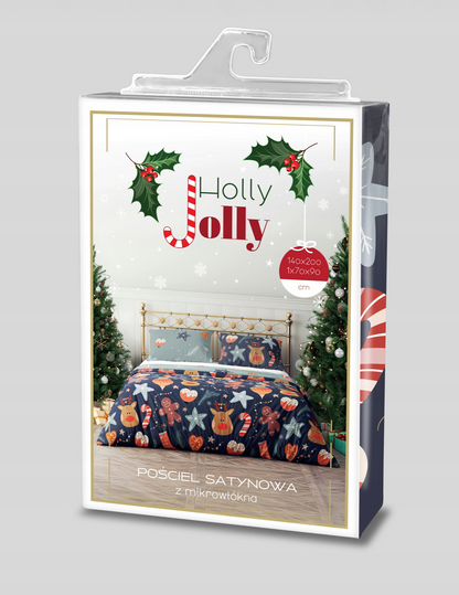 Kerst Dekbedovertrek 140x200 Microfiber Polyester Duurzaam