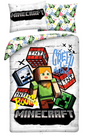 Minecraft Movie Dekbedovertrek 140x200 Duurzaam Polyester 2in1