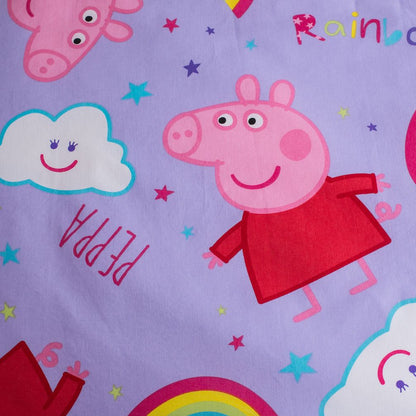 Peppa Pig Junior Dekbedovertrek 100x135cm Duurzaam Katoen