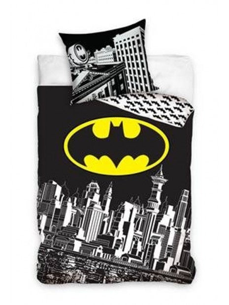 Batman Dekbedovertrek 140x200 Katoen 2in1 City