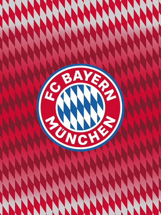 FC Bayern München Logo Fleece Deken 130x170 Fleece