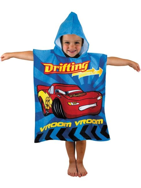 Cars Poncho Handdoek Vroom 5055285321642