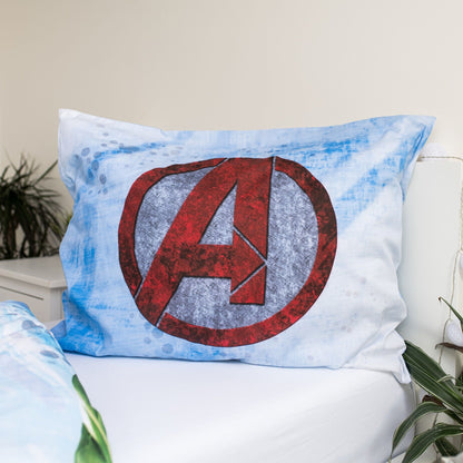 Marvel Avengers Dekbedovertrek 140x200 2in1 Katoen Duurzaam