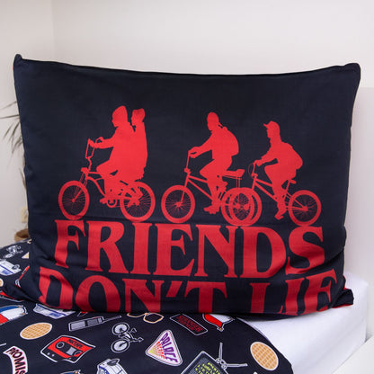 Stranger Things Dekbedovertrek 140x200cm Duurzaam Katoen COMBI DEAL