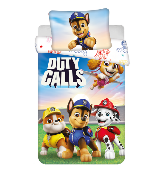 PAW Patrol Dekbedovertrek 100x135 2in1 Duurzaam Katoen