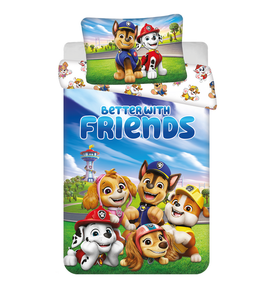 PAW Patrol Dekbedovertrek 100x135 2in1 Duurzaam Katoen