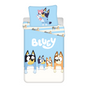 Bluey Dekbedovertrek 140x200 Katoen 2in1 Duurzaam Katoen