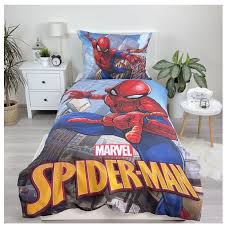 SpiderMan Dekbedovertrek Spidey 140x200  Duurzaam Katoen